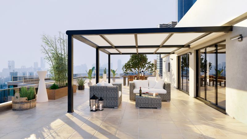Outdoor Patio with Tile
